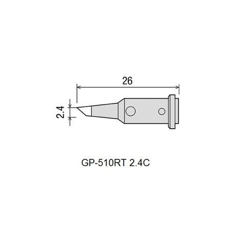Паяльное жало Goot GP-510RT-2.4C Превью 2
