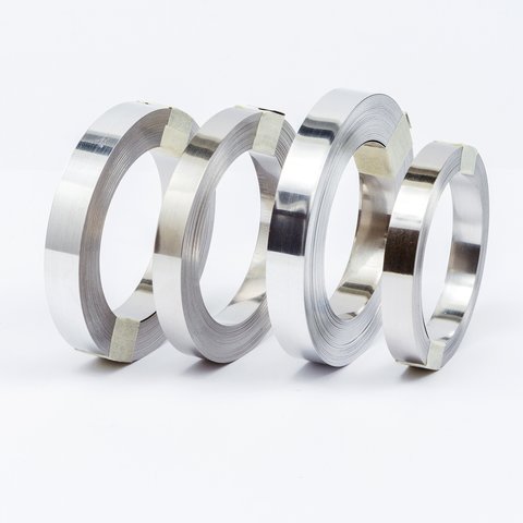 Nickel-aluminum Tape for Welding, (0.1 mm, 8 mm, 10 m, composite) Preview 1