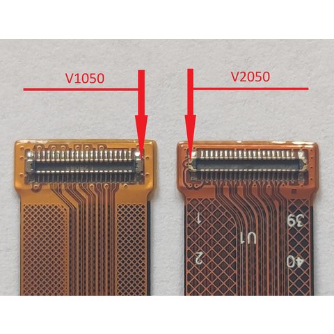 LCD compatible with ZTE Blade 20 Smart, (black, without frame, High Copy, V1050) Preview 1