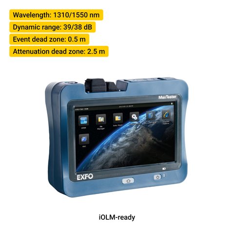 Reflectómetro óptico (OTDR) EXFO MAX-730C Vista previa  1