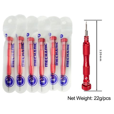 Отвертка трехлепестковая (Tri-Wing) Mechanic Max8 Y0,6*25 mm, Tri-Point Превью 2