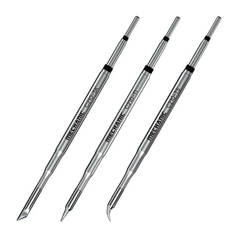 Паяльне жало Mechanic C210-TI, голка Прев'ю 2