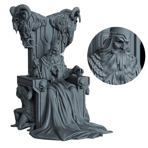 Фотополимерная смола для 3D-принтера ELEGOO 8K Space Grey, 1 кг Превью 3