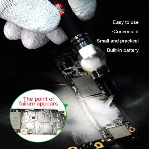 Детектор короткого замикання RELIFE RL-069A, розпилювач парів каніфолі Прев'ю 1