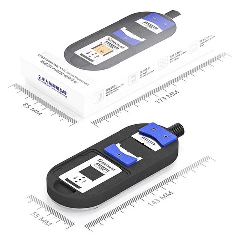 Фіксатор плат Mechanic MagTin X, з BGA-трафаретом, для очищення CPU, A10-A18 pro Прев'ю 6
