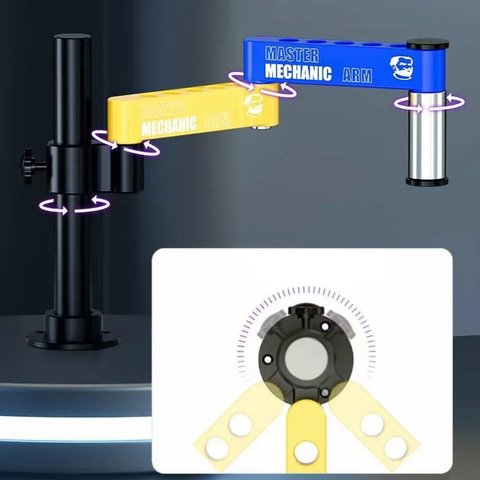 Штатив для микроскопа Mechanic M3, 360° Превью 3