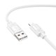 USB кабель Hoco X122, USB тип-A, Lightning, 100 см, 2,4 А, белый, #6942007662192 Превью 1