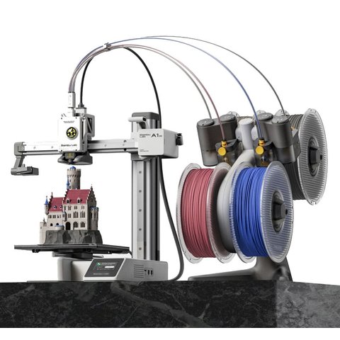 3D-принтер Bambu Lab A1 mini Combo Превью 1