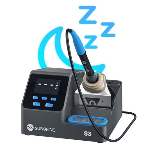 Паяльная станция Sunshine S3 210, цифровая, 60 Вт Превью 8