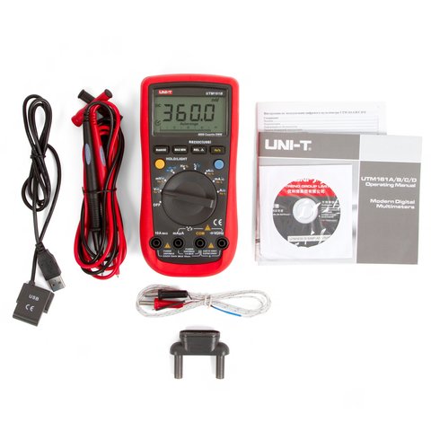 Цифровий мультиметр UNI-T UTM161B (UT61B) Прев'ю 2