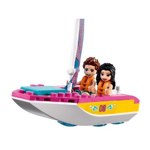 Конструктор LEGO Friends Лісовий будинок на колесах і яхта (41681) Прев'ю 12