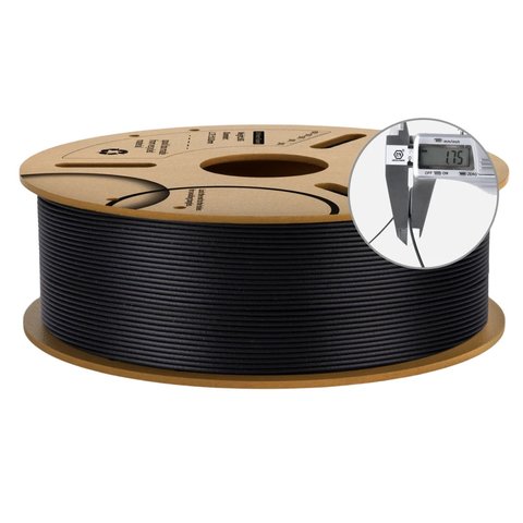 Філамент для 3D-принтера ELEGOO PLA-CF Black, 1 кг Прев'ю 2