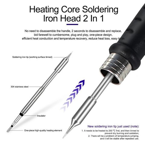 Паяльна станція GVM T245, цифрова, 130 Вт Прев'ю 2