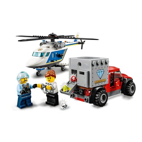Конструктор LEGO City Погоня на поліцейському гелікоптері (60243) Прев'ю 5