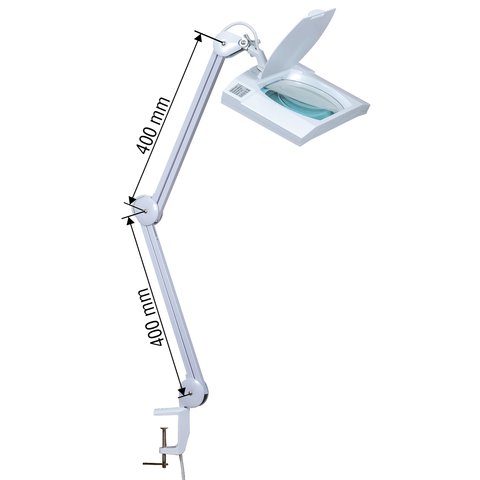 Desktop Magnifying Lamp Bourya 8069LED-A, 5 Diopter Preview 4